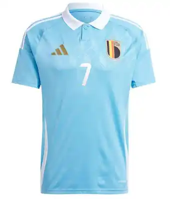 Decathlon Uitshirt met bedrukking De Bruyne 7 voor kinderen EURO 24 België 12 Jaar aanbieding