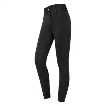 Decathlon Wedstrijdrijbroek met volle grip hoge taille voor vrouwen ELT Essential Silikon aanbieding