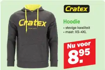 Van Cranenbroek Cratex Hoodie aanbieding