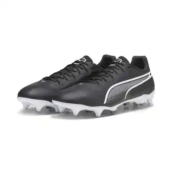 Decathlon KING PRO MxSG voetbalschoenen PUMA Black White aanbieding