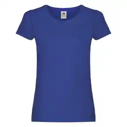 Decathlon Dames Origineel Katoenen TShirt (Koningsblauw) aanbieding