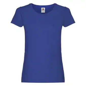 Decathlon Dames Origineel Katoenen TShirt (Koningsblauw) aanbieding