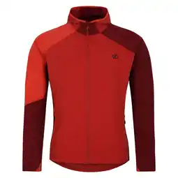 Decathlon Heren Lattitudinal II Soft Shell Jas (Toscaans Rood/Syrah Rood) aanbieding