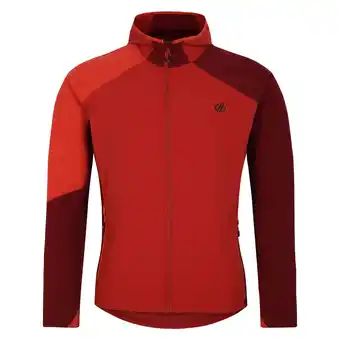 Decathlon Heren Lattitudinal II Soft Shell Jas (Toscaans Rood/Syrah Rood) aanbieding