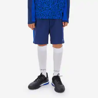 Decathlon Voetbalshirt met lange mouwen kinderen Viralto Letters blauw aanbieding