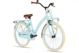 Decathlon Cortego Bella Meisjesfiets Blauw 20 inch - Kinderfiets aanbieding