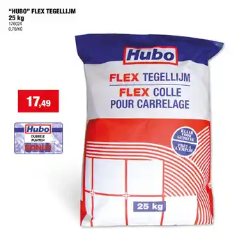 Hubo "Hubo" flex tegellijm aanbieding