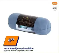 Action Hotel royal jersey hoeslaken aanbieding