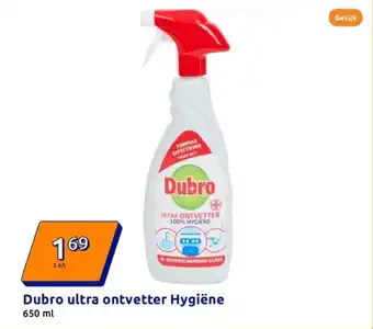 Action Dubro ultra ontvetter hygiëne aanbieding