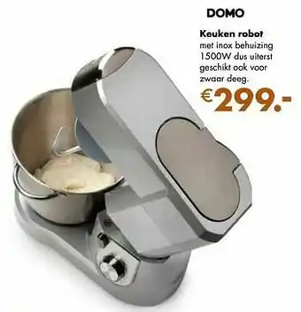 Multi bazar Domo keuken robot aanbieding