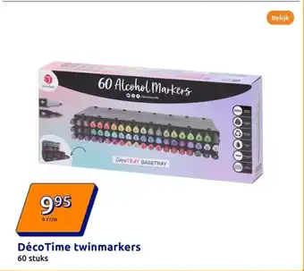 Action Déco Time twinmarkers aanbieding