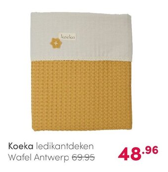 Koeka ledikantdeken Wafel Antwerp