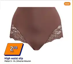 Action High waist slip aanbieding