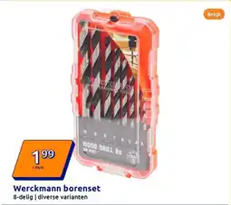 Action Werckmann borenset aanbieding