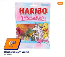 Action Haribo unicorn world aanbieding