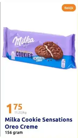 Action Milka cookie sensations oreo creme aanbieding