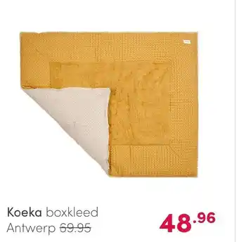 Baby & Tiener Koeka boxkleed Antwerp aanbieding