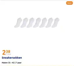 Action Sneakersokken aanbieding