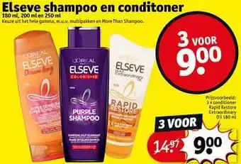 Elseve conditioner rapid restore extraordinary