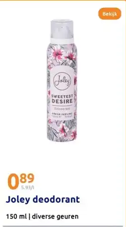 Action Joley deodorant aanbieding