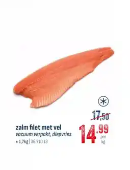 Horeca totaal Zalm filet met vel aanbieding