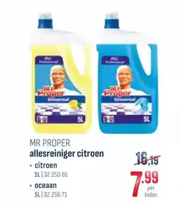 Horeca totaal Mr proper allesreiniger aanbieding