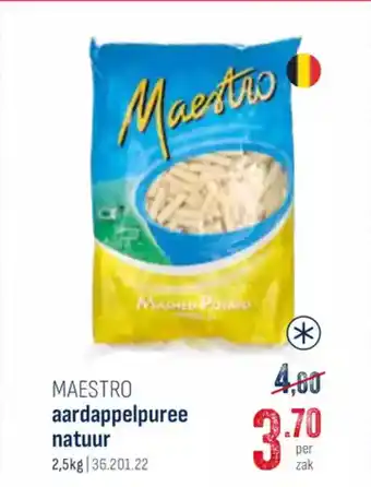 Horeca totaal Maestro aardappelpuree natuur aanbieding