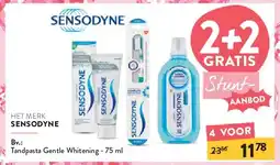 Di SENSODYNE Tandpasta Gentle Whitening - 75 ml aanbieding