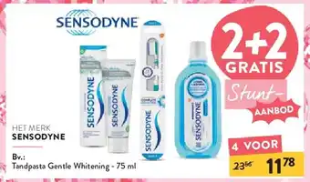 Di SENSODYNE Tandpasta Gentle Whitening - 75 ml aanbieding