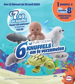 Cora PURE OCEAN 6 KNUFFELS om te verzamelen aanbieding