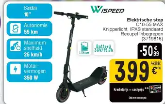 Cora Elektrische step aanbieding