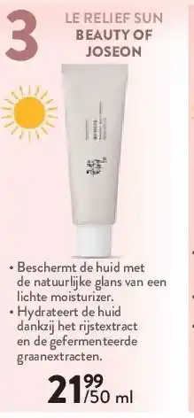 Di LE RELIEF SUN BEAUTY OF JOSEON aanbieding