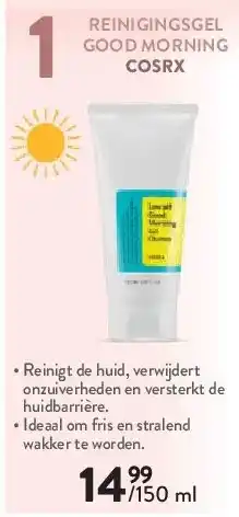 Di REINIGINGSGEL GOOD MORNING COSRX aanbieding