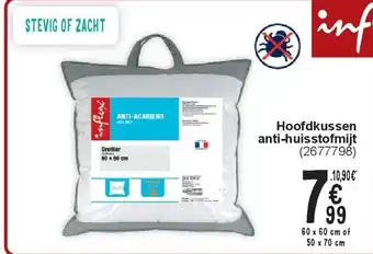 Cora Hoofdkussen anti-huisstofmijt aanbieding