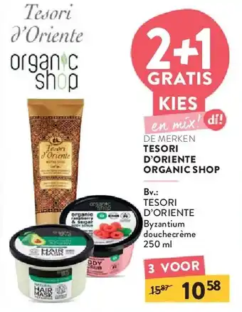 Di TESORI D’ORIENTE Byzantium douchecrème 250 ml aanbieding