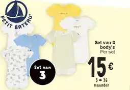 Cora Set van 3 body’s aanbieding