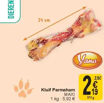 Cora Kluif Parmaham aanbieding