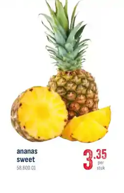 Horeca totaal Ananas sweet aanbieding