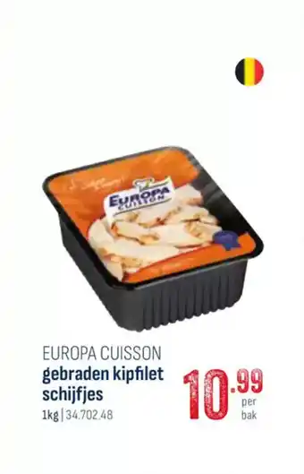 Horeca totaal Europa cuisson gebraden kipfilet schijfjes aanbieding