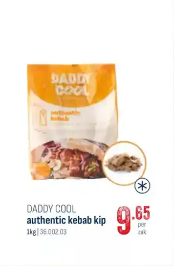 Horeca totaal Daddy cool authentic kebab kip aanbieding