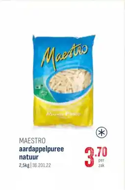 Horeca totaal Maestro aardappelpuree natuur aanbieding