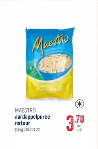 Horeca totaal Maestro aardappelpuree natuur aanbieding