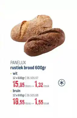 Horeca totaal Panelux rustiek brood aanbieding