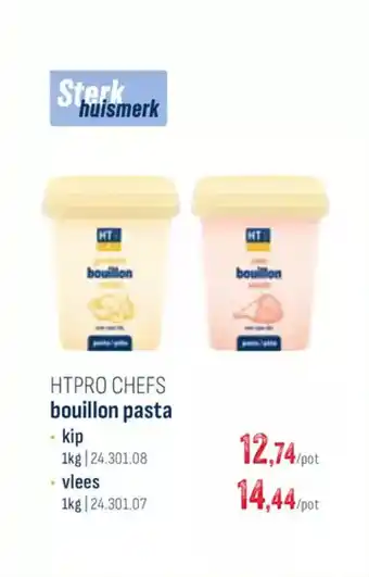 Horeca totaal Htpro chefs bouillon pasta kip aanbieding