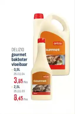 Horeca totaal Delizio gourmet bakboter vloeibaar aanbieding