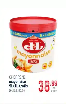 Horeca totaal Chef rene mayonaise aanbieding