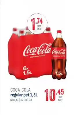 Horeca totaal Coca-cola regular pet aanbieding