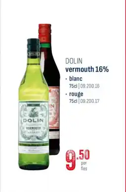 Horeca totaal Dolin vermouth 16%  blanc aanbieding