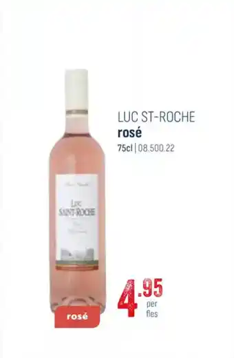 Horeca totaal Luc St roche rosé aanbieding