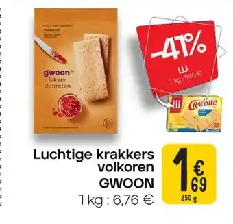 Cora Luchtige krakkers volkoren aanbieding